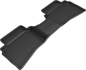 Hyundai Venue Floor Mat - Rear - 3D MAXpider - Kagu - Black - `20-`21